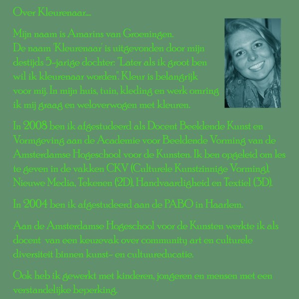 Over Kleurenaar 10 okt 2013